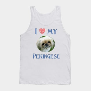 I Love My Pekingese Tank Top